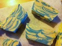 Les savons réalisés sur les stages