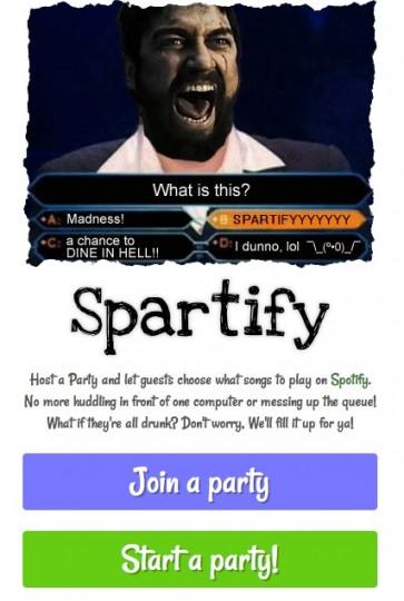 spartify 363x540 Spartify, pour utiliser Spotify en soirée !