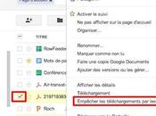 Google Documents: empêchez téléchargements lecteurs