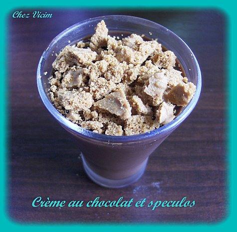 CREME AU CHOCOLAT & SPECULOS