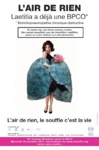 10è Journée Mondiale contre la BPCO: Avez-vous le souffle court? – Global initiative on Obstructive Lung Disease