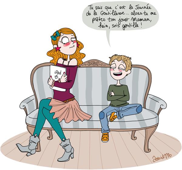 La gentillesse...
