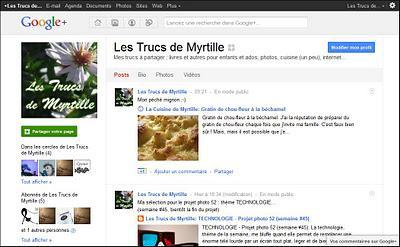 Créer une page sur Google+ ?