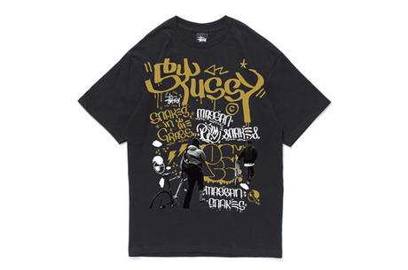 STUSSY X SNAKES IN THE GRASS – TEE-SHIRT