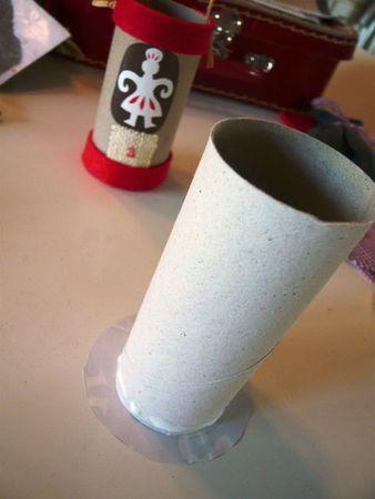 rouleau carton calendrier avent DIY