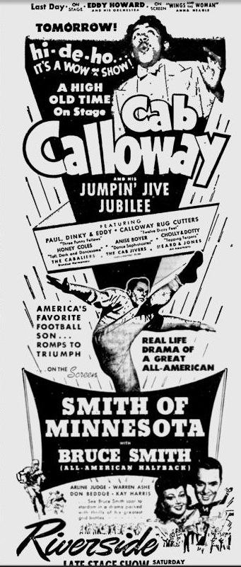 13 novembre 1942, Cab Calloway au Riverside de Milwaukee
