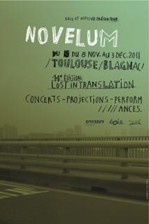 Festival Novelum 2011 | Toulouse – Blagnac
