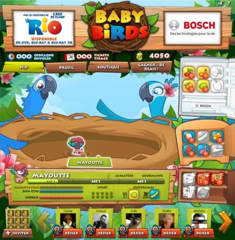 14 bosch baby birds 01 550x561 Bosch se lance dans le social gaming avec Baby Birds