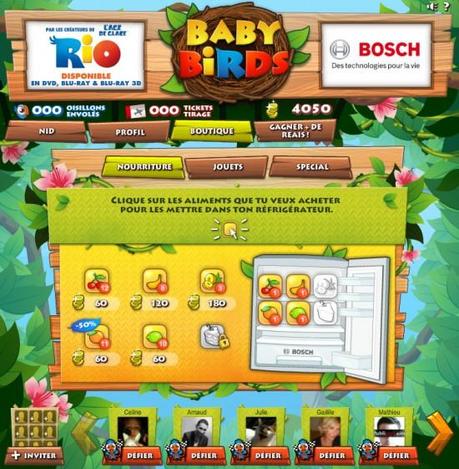 14 bosch baby birds 02 550x561 Bosch se lance dans le social gaming avec Baby Birds
