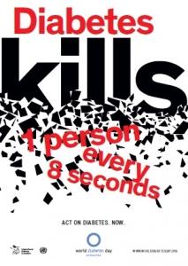 Journée mondiale du DIABÈTE: Toutes les 8 secondes ? Le diabète tue  – International Diabetes Federation