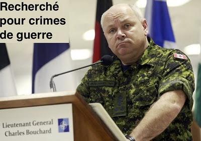 Le Canada, l'Occident et un crime de plus contre l'Humanité : le criminel de guerre Charles Bouchard, pilleur moderne professionnel.