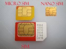 Vers des cartes SIM plus petites avec les nano-SIM