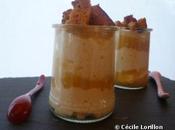 Mousse soyeuse marbrée smoothie Poire Ananas Pomme pain d'épice