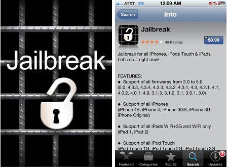 Apple retire l’application Jailbreak de l’App Store