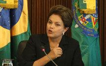 la présidente du Brésil, Dilma Rousseff