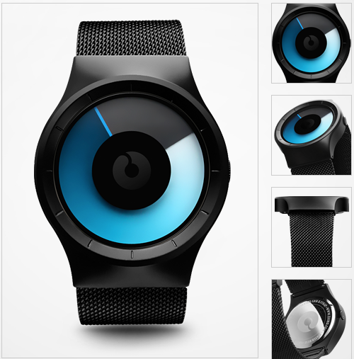 ziiro [Design] Une montre stylée dans lair du temps