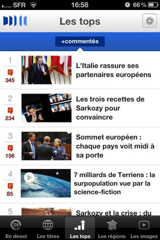 FranceTV info, l'information en continu sur votre iPhone...