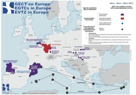 Les GECT, outils de coopération transfrontalière