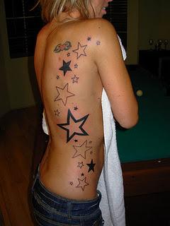 Star Tattoos Designs For Girls