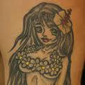 Hula Girl Tattoo Designs
