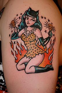Devil Girl Tattoo Designs