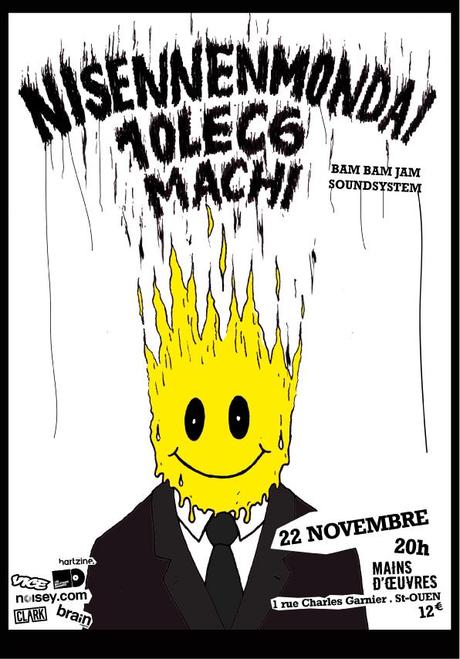 Concours : Nisennenmondai à Mains d’Œuvres (Saint-Ouen),  le 22 novembre