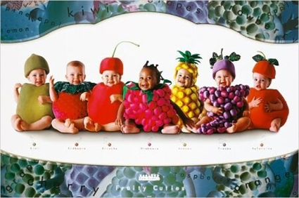 Bébés fruits