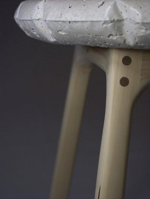 Collection UnPølished, papier + béton par Dik Scheeper