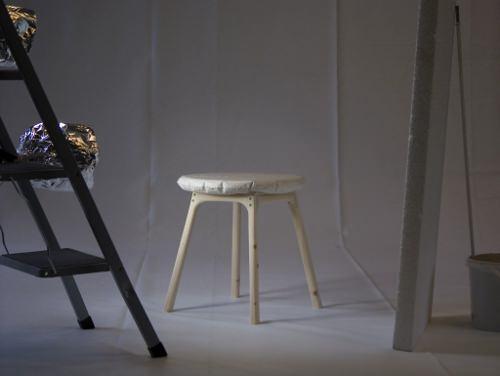 Collection UnPølished, papier + béton par Dik Scheeper