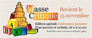 masse critique littérature jeunesse