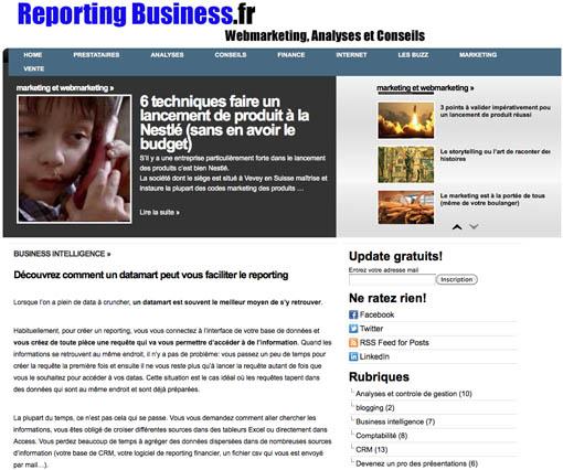 Marketing PGC rencontre ReportingBusiness