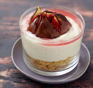 Tiramisu aux figues version verrine