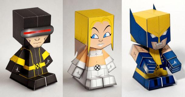 Blog_Paper_Toy_papertoys_X_MEN_Luis_Renato_Kriegel