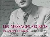 messages secrets Général Gaulle, exposition