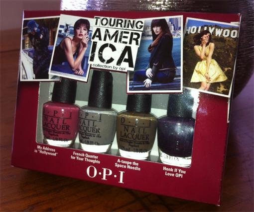 My adress is Hollywood de OPI