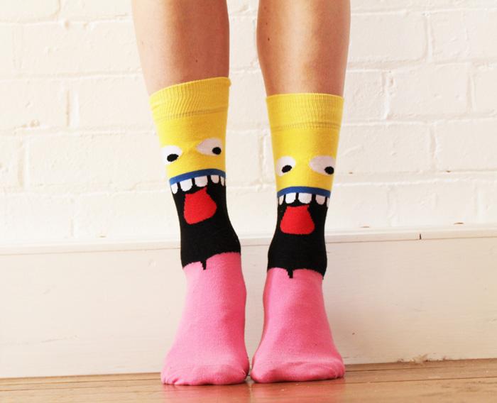 Good as... Lazy Oaf sort des chaussettes Burger !