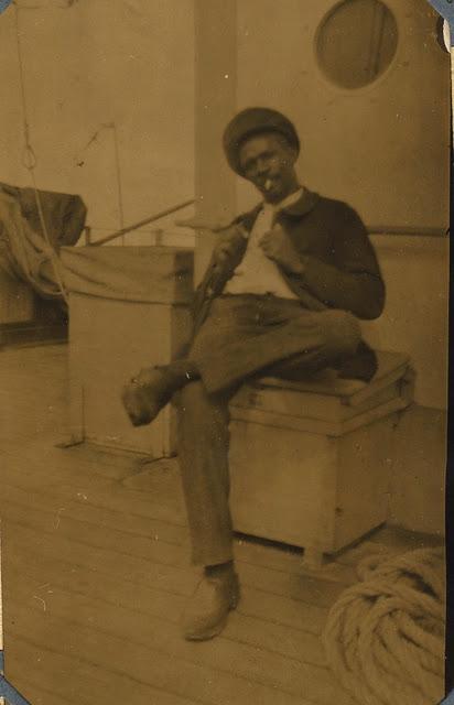 menu de la  mer, à voiles et à vapeur