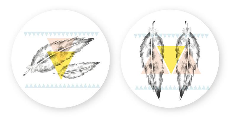 Des plumes d'apaches pour le panache!