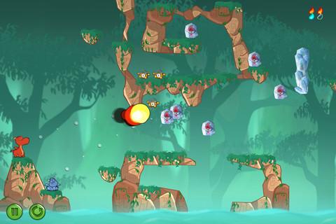 L’excellent jeu Snappy Dragons pour iPhone/iPad est disponible sur l’App Store