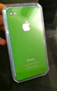 TEST : Facade Arrière OEM (Verte) pour iPhone 4.