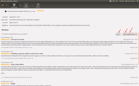 usc 5.1.1 reviews 560x350 Ubuntu 12.04   Les nouveautés de la logithèque Ubuntu 