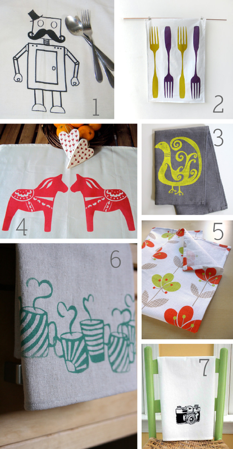 DIY : Confectionner une jolie tea towel grâce aux stickers