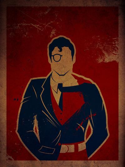 superman kent gnd geek danny haas Les Super héros visités par Danny Haas