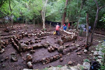 Une cuisine royale découverte sur l'ancienne cité Maya de Kabah