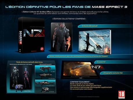 Mass Effect 3 : L’édition collector se montre en vidéo