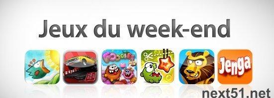 Jeux du week-end pour votre iPhone...