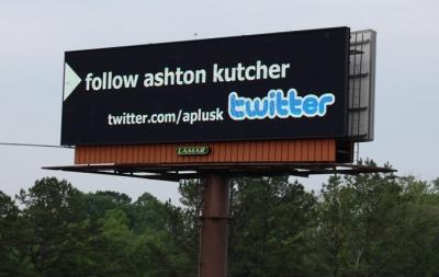 le compte twitter de ashton kutcher
