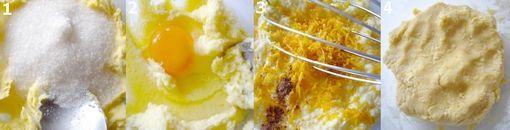 montage biscuit à l'orange