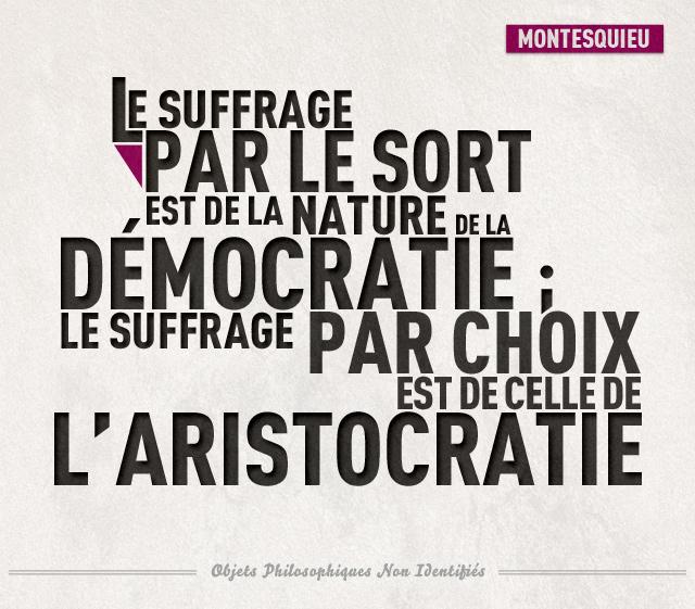 La démocratie par tirage au sort ?