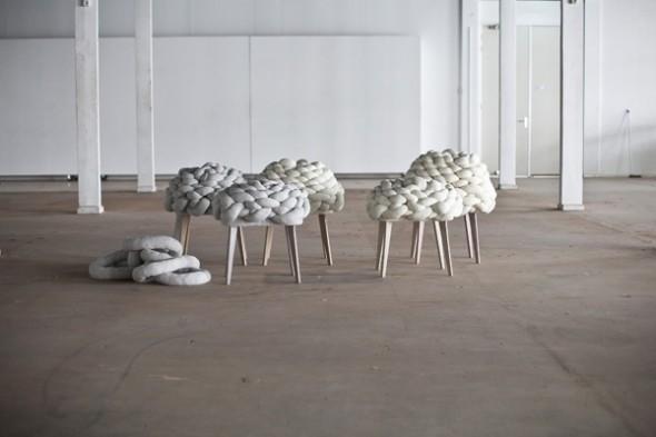 Cloud Stool, un nuage sur pattes